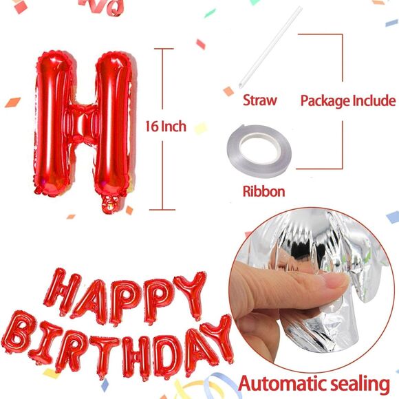 Happy Birthday Balloons (3939) - Picture 2 of 4